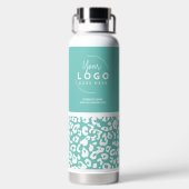 Trendy-Business-Logo Trinkflasche (Rückseite)