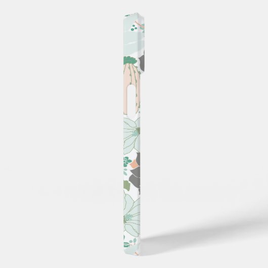 Trendy Cactus Pattern Case-Mate iPhone Hülle (Rückseite / Rechts)