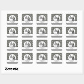 Trendy Cakery Zebra Print Product Label Stickers (Blatt)