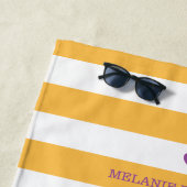 Trendy California American Beach Beauty Strandtuch (Beispiel)