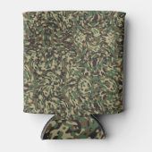 Trendy Camouflage Green Dosenkühler (Vorderseite)