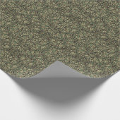 Trendy Camouflage Green Geschenkpapier (Ecke)