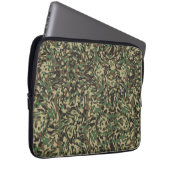 Trendy Camouflage Green Laptopschutzhülle (Vorne Rechts)