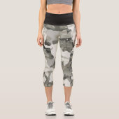 Trendy Capri Acwear for Women Leggings (Vorderseite)
