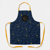 Trendy Celestial Constellations Schürze (Vorderseite)