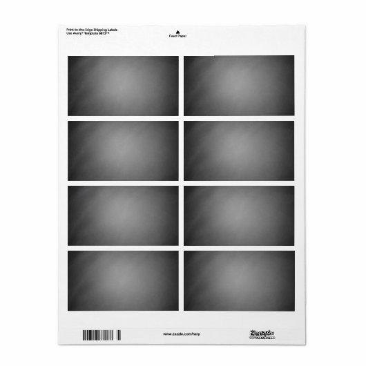 Trendy Chalkboard Vignette (Vorne)