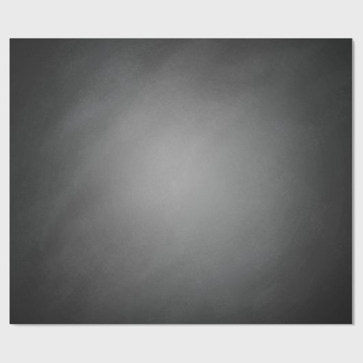 Trendy Chalkboard Vignette Geschenkpapier (Flach)