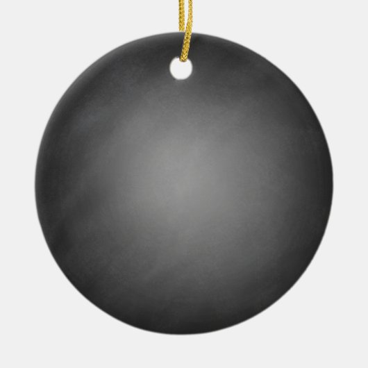 Trendy Chalkboard Vignette Keramik Ornament (Vorne)