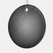 Trendy Chalkboard Vignette Keramik Ornament (Links)