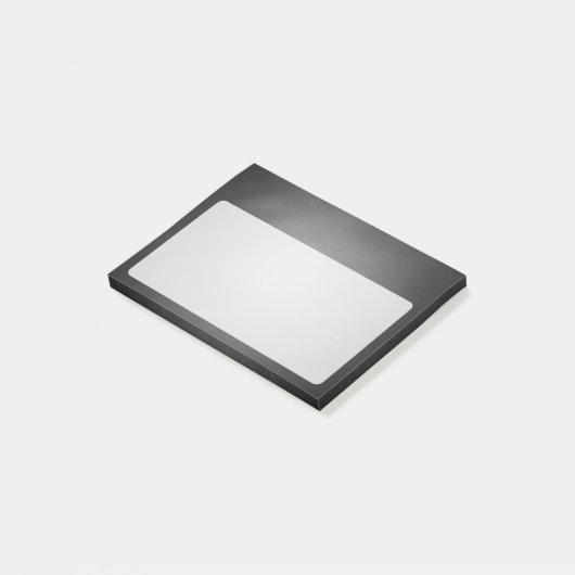 Trendy Chalkboard Vignette Post-it Klebezettel (angewinkelt)