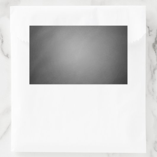 Trendy Chalkboard Vignette Rechteckiger Aufkleber (Tasche)