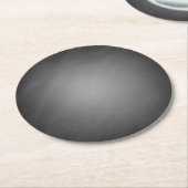 Trendy Chalkboard Vignette Runder Pappuntersetzer (Angewinkelt)