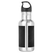 Trendy Chalkboard Vignette Trinkflasche (Rückseite)