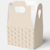 Trendy Chic Espresso Martini Bridesmaid Vorschlag Geschenkschachtel (Offen)