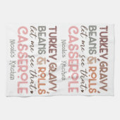 Trendy Chic Give Danke für Koch Joe's Geschirrtuch (Horizontal)