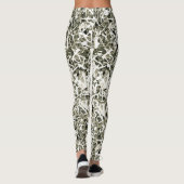 Trendy Chic Lavishly on Winter White Camouflage Leggings (Rückseite)
