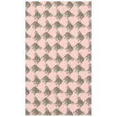 Trendy Chic Leopard Tiermuster Tischdecke (Vorderseite)