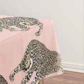 Trendy Chic Leopard Tiermuster Tischdecke (Beispiel)