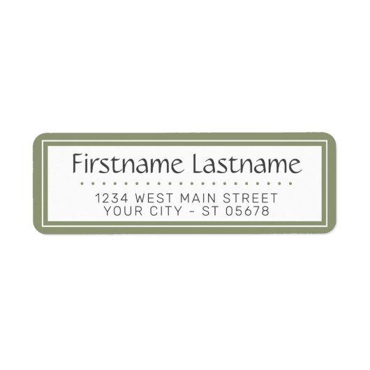 Trendy Chic White Simple Styled Typography Script (Vorne)