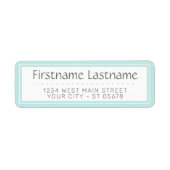 Trendy Chic White Simple Styled Typography Script (Vorne)