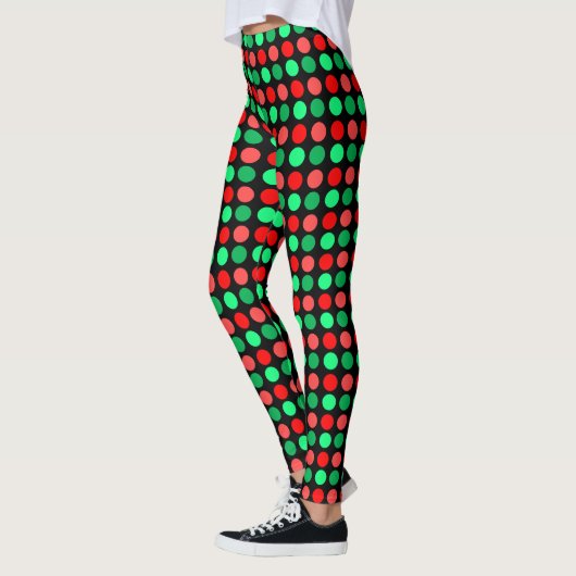 Trendy Christmas Dotted Leggings (Links)