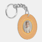 Trendy Christmas Gifts For Men Stripe Pattern Schlüsselanhänger (Vorderseite links)