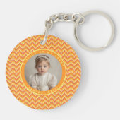 Trendy Christmas Gifts For Men Stripe Pattern Schlüsselanhänger (Rückseite)