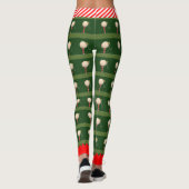 Trendy Christmas Golf Leggings (Rückseite)