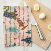 Trendy Christmas Luxury Christmas Trees Geschirrtuch (Viertel Falte)