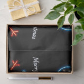Trendy Christmas Neon Holiday Collection Seidenpapier (Geschenk)