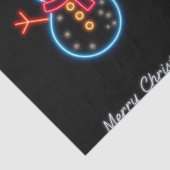 Trendy Christmas Neon Holiday Collection Seidenpapier (Ausschnitt)