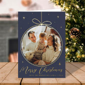 Trendy Christmas Ornament Foto Frame Real
