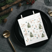Trendy Christmas Pattern | Wasserfarbe Geschenktütchen