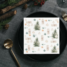 Trendy Christmas Pattern | Wasserfarbe