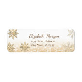 Trendy Christmas, Schneeflocken, Glitterie (Vorne)