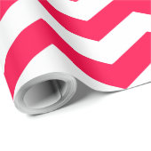 Trendy Christmas Template Red White Stripe Classic Geschenkpapier (Rolleneckpunkt)