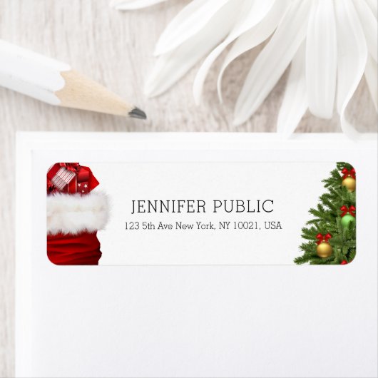 Trendy Christmas Tree gibt elegante Vorlage (Insitu)