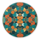 Trendy Circle Pattern Keramikknauf (Vorderseite)