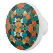 Trendy Circle Pattern Keramikknauf (Rechts)