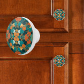 Trendy Circle Pattern Keramikknauf