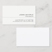 Trendy Clean Beruflich Creative Visitenkarte (Vorne/Hinten)