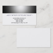 Trendy Clean Consultant Business Card Visitenkarte (Vorne/Hinten)