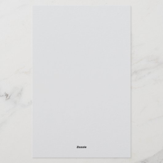 Trendy Clean Simple Gray Consultant Business Briefpapier (Rückseite)