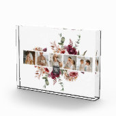 Trendy Collage Family Foto Farbige Blume Geschenk (Rechts)