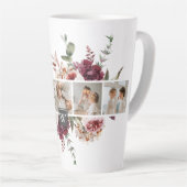 Trendy Collage Family Foto Farbige Blume Geschenk Milchtasse (Rechte Ecke)