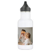 Trendy Collage Foto & Wir Liebe Sie Daddy Geschenk Edelstahlflasche (Rechts)
