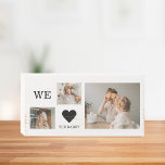 Trendy Collage Foto & Wir Liebe Sie Daddy Geschenk Holzkisten Schild<br><div class="desc">Zeigen Sie Ihrem Vater, wie wichtig Ihnen dieses herzliche "Wir Liebe Sie Papa"-Geschenk ist. Das Geschenk kann in vielen Formen kommen, wie zum Beispiel ein personalisierter Schlamm, ein Foto-Rahmen oder sogar ein T - Shirt. Die Botschaft "Wir Liebe, Ihr Papa" ist eine einfache und doch mächtige Möglichkeit, Ihre Liebe und...</div>