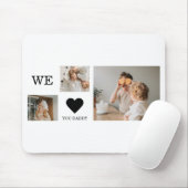 Trendy Collage Foto & Wir Liebe Sie Daddy Geschenk Mousepad (Mit Mouse)