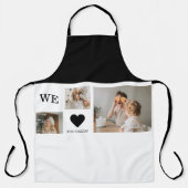 Trendy Collage Foto & Wir Liebe Sie Daddy Geschenk Schürze (Vorderseite)
