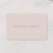 Trendy Color Harmony Beruflich Template Luxus Visitenkarte (Vorderseite)